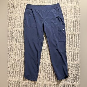 Columbia blue lightweight hiking active athletic pants size L